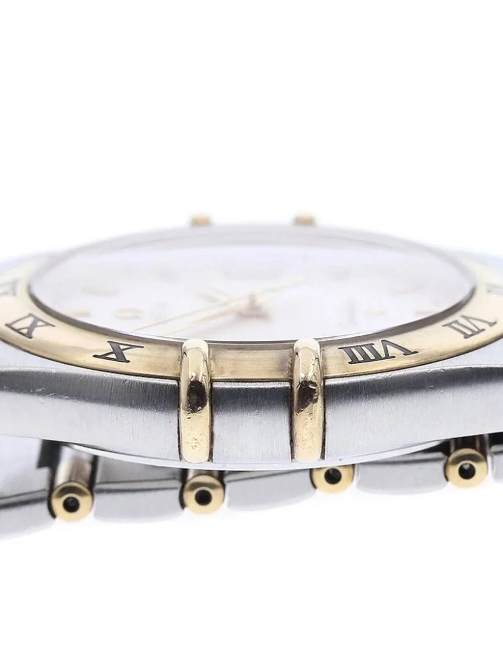 OMEGA Constellation 1312.30 date half bar white Dial Quartz Men's Watch_971506